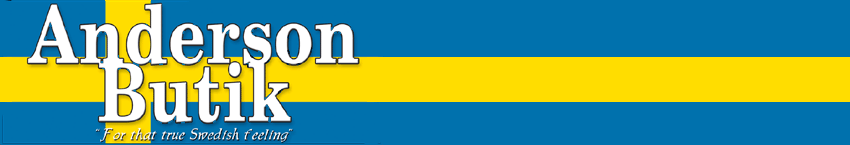 Anderson Butik Scandinavian Gifts and Scandinavian Food from Sweden, Norway, Finland, Denmark