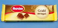 Marabou Milk Chocolate/w Cream Nougat Bar - 3.5 oz. - 100 gram