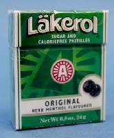 Lakerol (Läkerol) Box - Herb Menthol