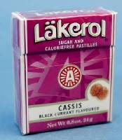 Lakerol (Läkerol Box) Sugar Free Cassis