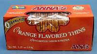 Annas Pepparkakor Box - Orange Thins Box - 5.25 ounces
