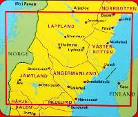 Mellersta Norrland Map Mellersta Norrland Map
