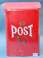 POST Mailbox - Red - POST Mailbox - Red -