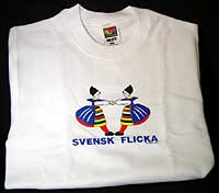 Svensk Flicka Sweatshirt Svensk Flicka Sweatshirt