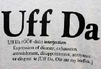 T-Shirt - Uff Da Classic- (Definition)