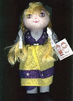Sonja the Swedish Doll by Scan-Doll, 12 in tall Sonja the Swedish Doll by Scan-Doll, 12 in tall