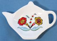 Swedish Flower Tea Bag Rest Swedish Flower Tea Bag Rest