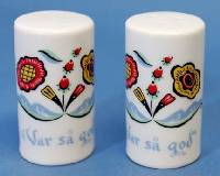 Swedish Flower Salt and Pepper Set Swedish Flower Salt and Pepper Set