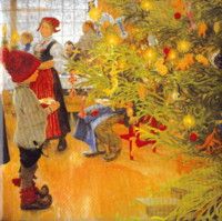 Nu Är Det Jul Igen - Boy At Christmas Tree Nu Är Det Jul Igen - Boy At Christmas Tree