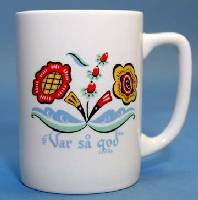 Mug- Swedish Flower Mug- Swedish Flower