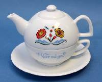 Swedish Flower Design - Tea for One Swedish Flower Design - Tea for One