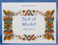 Thank You Card - Tack Så Mycket