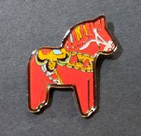 Dala Horse Lapel Pin Dala Horse Lapel Pin