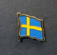 Lapel Pin - Swedish Flag