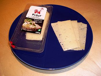 Prästost - Priest Cheese - (Sweden) - Approx. 1 lb. package deli-cut - More Details