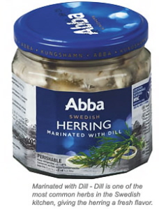 ABBA Herring in Dill Sauce - 8.5 oz jar