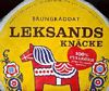 Leksands Brown Baked Knckebrd - Round Crispbread - More Details