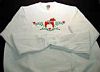 Embroidered Dala Horse Sweatshirt - White - More Details