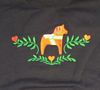 Navy Blue Dala Horse Sweatshirt - More Details