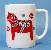 Mug - Red Dalahsten (Dala Horse) - More Details