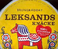 Leksands Brown Baked Knäckebröd - Round Crispbread Leksands Brown Baked Knäckebröd - Round Crispbread