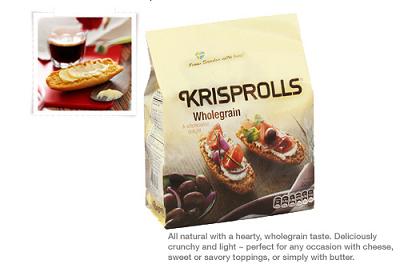 Pgen's Whole Grain Krisprolls - Skorpor