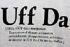 T-Shirt - Uff Da Classic- (Definition) - More Details