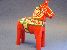 2.75 inch Red Mora Dala Horse - More Details